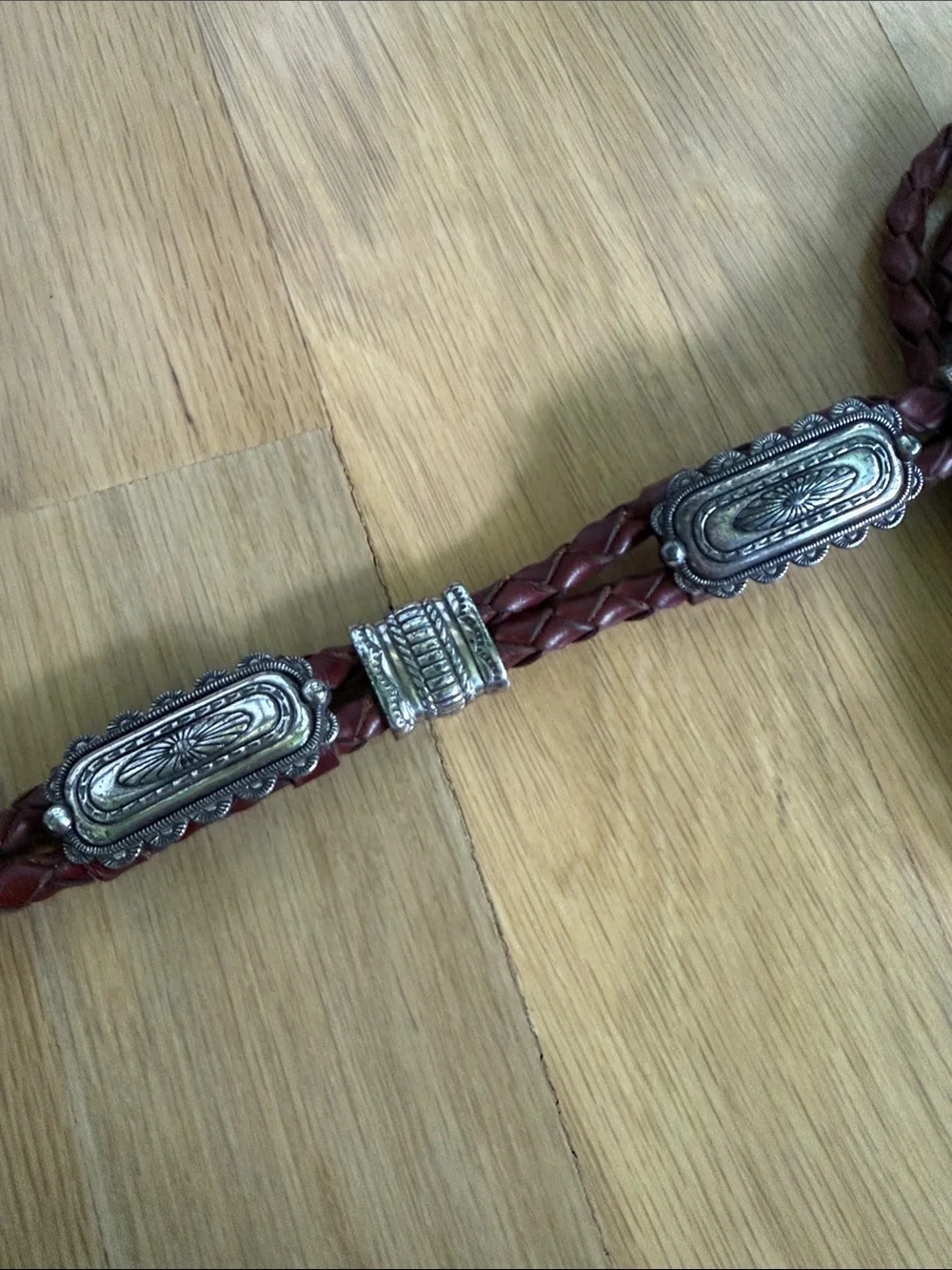 Vintage Leather Western Belt